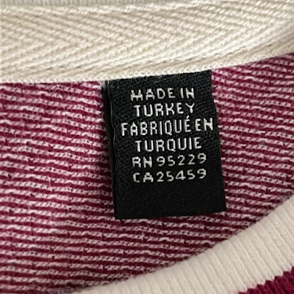 Ted Baker Fresair Mesh Tee 100% Cotton in Dark Red - Size Large (Ted Size 4) - Picture 7 of 10